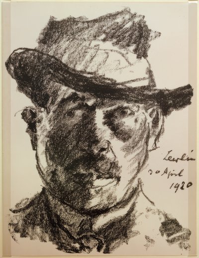 Zelfportret door Lovis Corinth